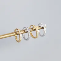 Cross Fashion Gem Plating Earrings main image 4