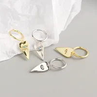 Geométrico Moda Plata De Ley 925 Joya Enchapado Pendientes main image 3