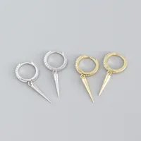 Géométrique Mode Gemme Placage Des Boucles D'Oreilles main image 5