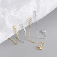 Géométrique Mode Argent Sterling 925 Gemme Placage Des Boucles D'Oreilles Boucles D'Oreilles main image 4