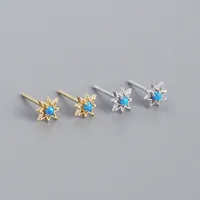 Star Fashion Gem Plating Earrings Ear Studs main image 4