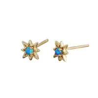 Star Fashion Gem Plating Earrings Ear Studs main image 1
