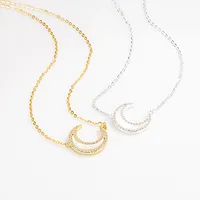 Geometric Casual Modern Style Simple Style 925 Sterling Silver Pendant Necklace Long Necklace Necklace Wholesale main image 2