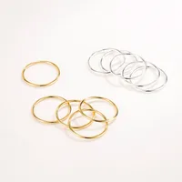 Geometric Plating No Inlaid Women'S main image 2