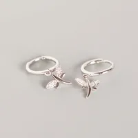Insect Fashion 925 Sterling Silver Gem Plating Earrings sku image 1