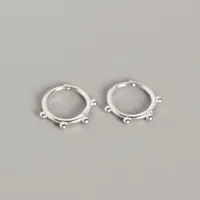 Geometric Simple Style 925 Sterling Silver No Inlaid Plating Earrings sku image 1