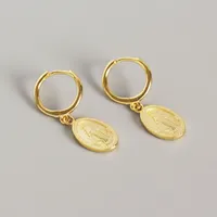 Geometric Fashion 925 Sterling Silver No Inlaid Plating Earrings sku image 2