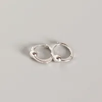 Geometric Fashion 925 Sterling Silver No Inlaid Plating Earrings sku image 1