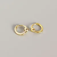 Geometric Fashion 925 Sterling Silver No Inlaid Plating Earrings sku image 2