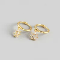 Star Fashion Gem Plating Earrings sku image 2