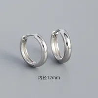 Geometric Fashion 925 Sterling Silver No Inlaid Plating Earrings sku image 1