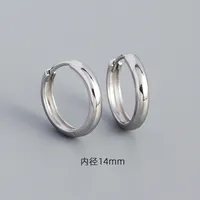 Geometric Fashion 925 Sterling Silver No Inlaid Plating Earrings sku image 3