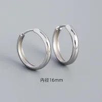 Geometric Fashion 925 Sterling Silver No Inlaid Plating Earrings sku image 5