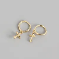Cross Fashion 925 Sterling Silver No Inlaid Earrings sku image 2