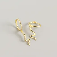 Animal Fashion 925 Sterling Silver Gem Plating Earrings sku image 2