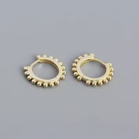 Geometric Fashion 925 Sterling Silver No Inlaid Plating Earrings sku image 2