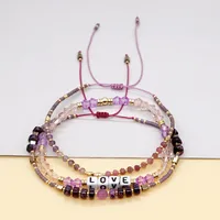 Rhombus Fashion No Inlaid Beaded Bracelets Wholesale main image 3