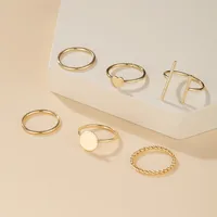 Estilo De Dibujos Animados Aleación Corazón Enchapado main image 4