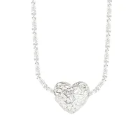 Heart Luxurious Modern Style Korean Style 925 Sterling Silver Pendant Necklace Long Necklace Necklace Wholesale main image 5