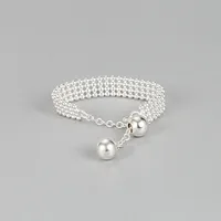 Décontractée Style Vintage Style Moderne Argent Sterling 925 Géométrique Placage Pas D'Incrustation Femmes Bague Large Bande Anneau Ouvert Anneaux main image 1