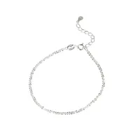 Waves  Style No Inlaid 925 Sterling Silver Bracelets Wholesale main image 2
