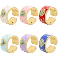 Fashion Copper Geometric Stoving Varnish Zircon Women'S main image 1