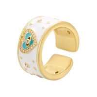 Fashion Copper Geometric Stoving Varnish Zircon Women'S main image 2