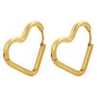 Fashion Geometric 304 Stainless Steel 18K Gold Plated Earrings sku image 30