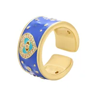 Fashion Copper Geometric Stoving Varnish Zircon Women'S sku image 6