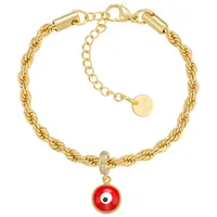 Geometric Fashion No Inlaid Copper Bracelets Wholesale sku image 1