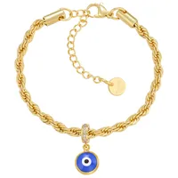 Geometric Fashion No Inlaid Copper Bracelets Wholesale sku image 4