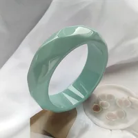 Geometric Retro Arylic Bangle Wholesale main image 4