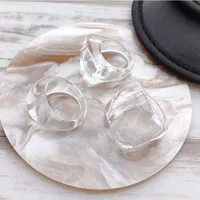 Mode Arylique Géométrique Pas D'Incrustation Unisexe main image 1