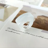 Moda Arílico Geométrico Sin Incrustaciones Mujeres main image 2