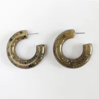 Letra Moda Arílico Sin Incrustaciones Pendientes main image 4