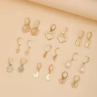 Alliage Placage Des Boucles D'Oreilles main image 2