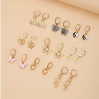 Alloy Plating Earrings main image 4