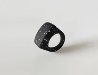 Simple Style Arylic Geometric Multicolor Unisex Wide Band Rings sku image 11