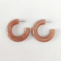 Letter Fashion Arylic No Inlaid Earrings sku image 3