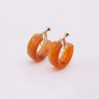 Geometric Simple Style Arylic No Inlaid Earrings sku image 1