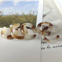 Simple Style Resin Flower Women's Open Rings Rings sku image 2