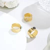Fashion 304 Stainless Steel Geometric No Inlaid Women'S main image 2