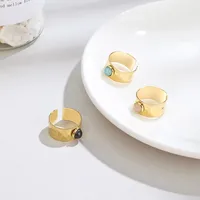 Fashion 304 Stainless Steel Geometric No Inlaid Women'S main image 4