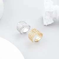 304 Stainless Steel Geometric No Inlaid Women'S main image 3