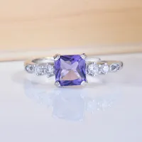 Fashion Copper Geometric Diamond Artificial Gemstones Women'S main image 2