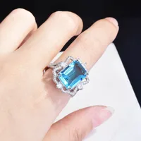 Fashion Copper Geometric Diamond Artificial Gemstones Women'S main image 4
