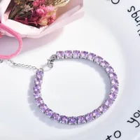 Géométrique Mode Pierres Précieuses Artificielles Le Cuivre Bracelets De Gros main image 4