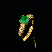 Copper Geometric Diamond Artificial Gemstones Women'S main image 1