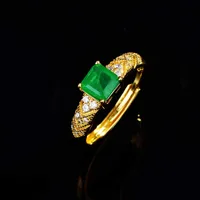 Copper Geometric Diamond Artificial Gemstones Women'S main image 2