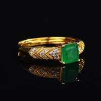 Copper Geometric Diamond Artificial Gemstones Women'S main image 3